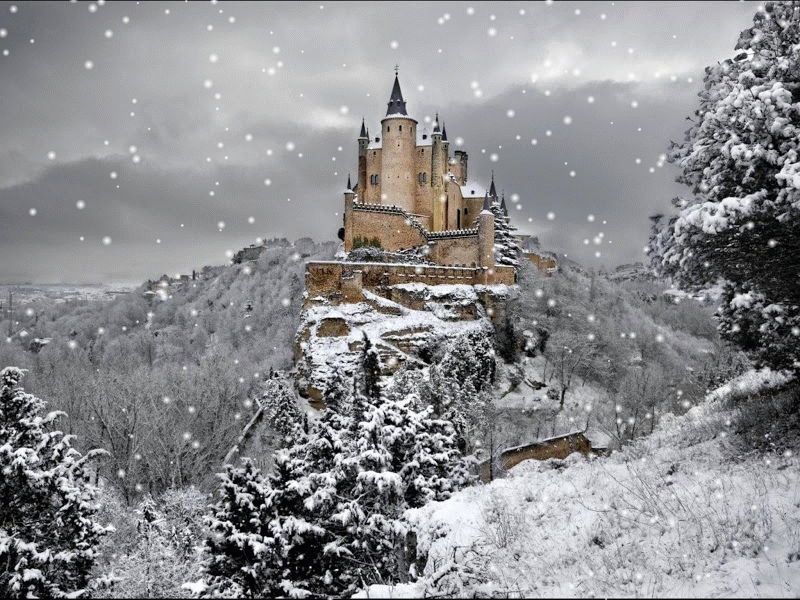 Замок Алькасар в Испании
