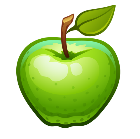 Рисунок яблоко