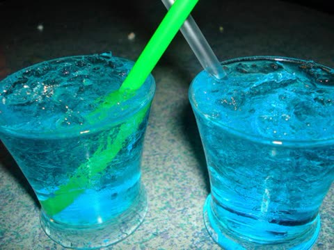 Напитки, синие, коктейли