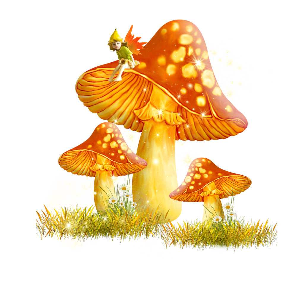 Сказочные картинки с грибами