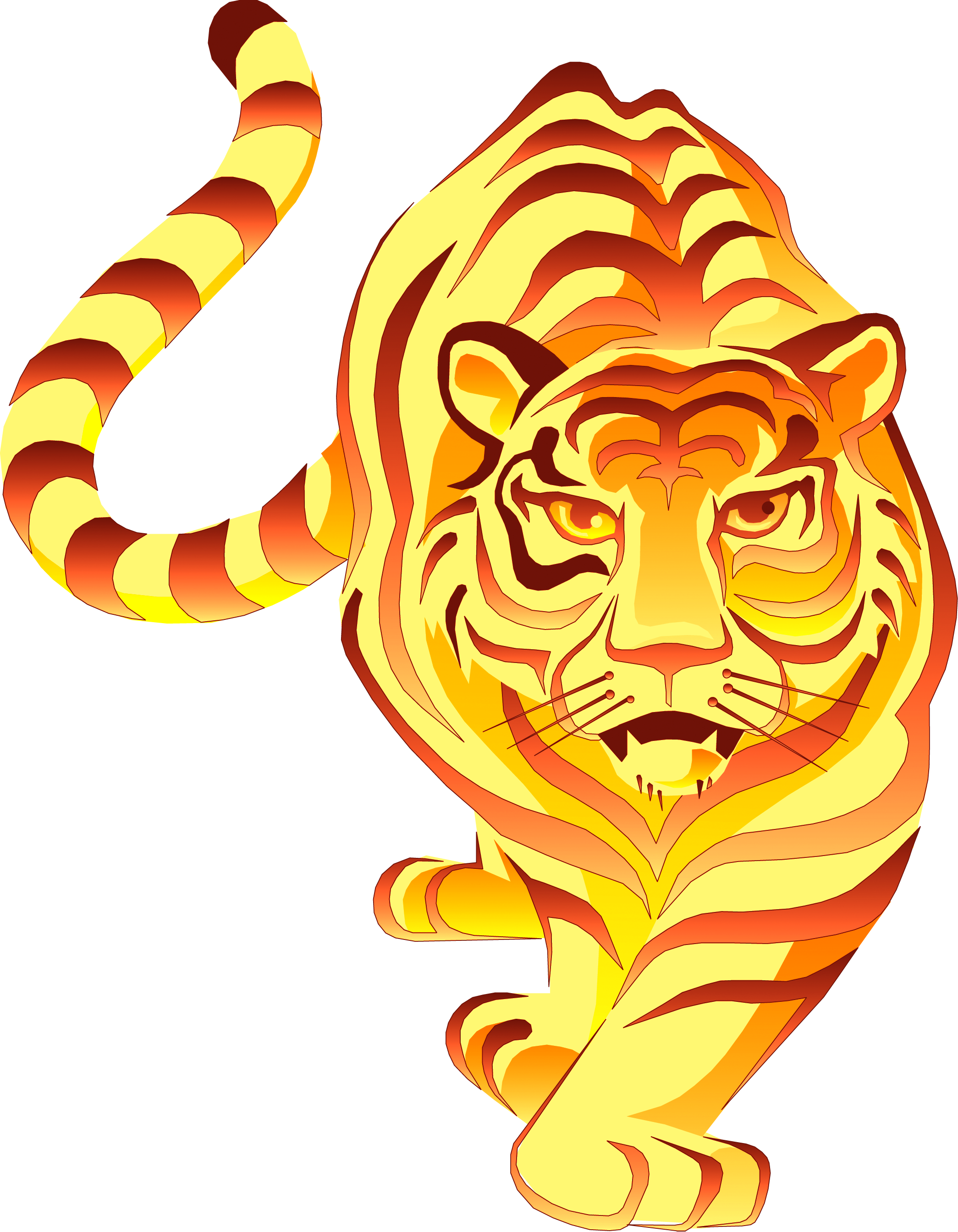 Восточный год тигра. Тигр. Символ тигра. Тигр в золоте. Символ года тигр.