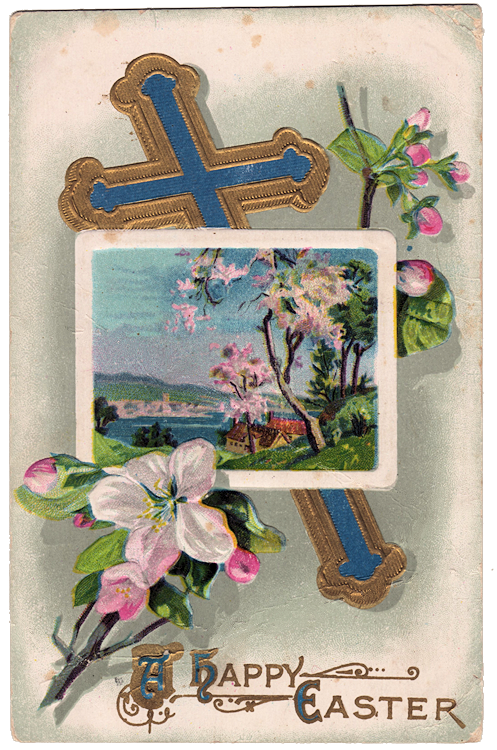 Картинки к Пасхе с крестами