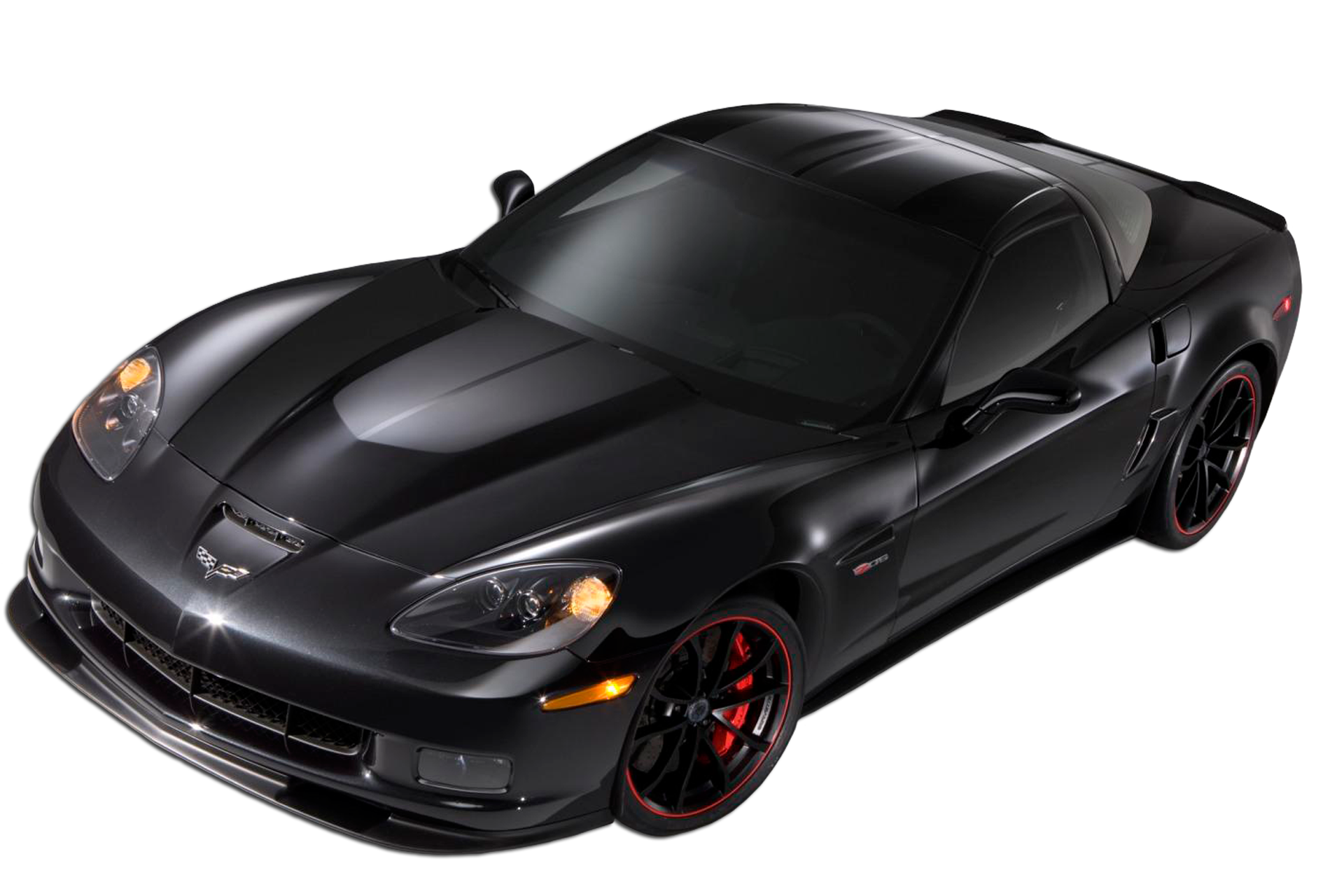 Chevrolet Corvette c6 PNG. Черная машина. Автомобиль без фона. Автомобиль на белом фоне. Машинки на белом фоне