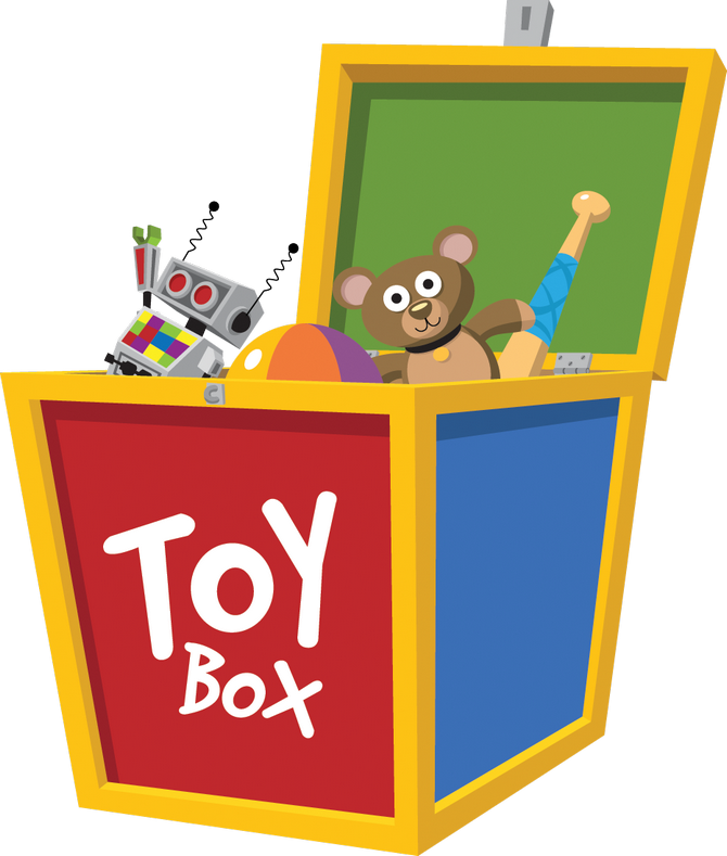 Коробка с игрушками