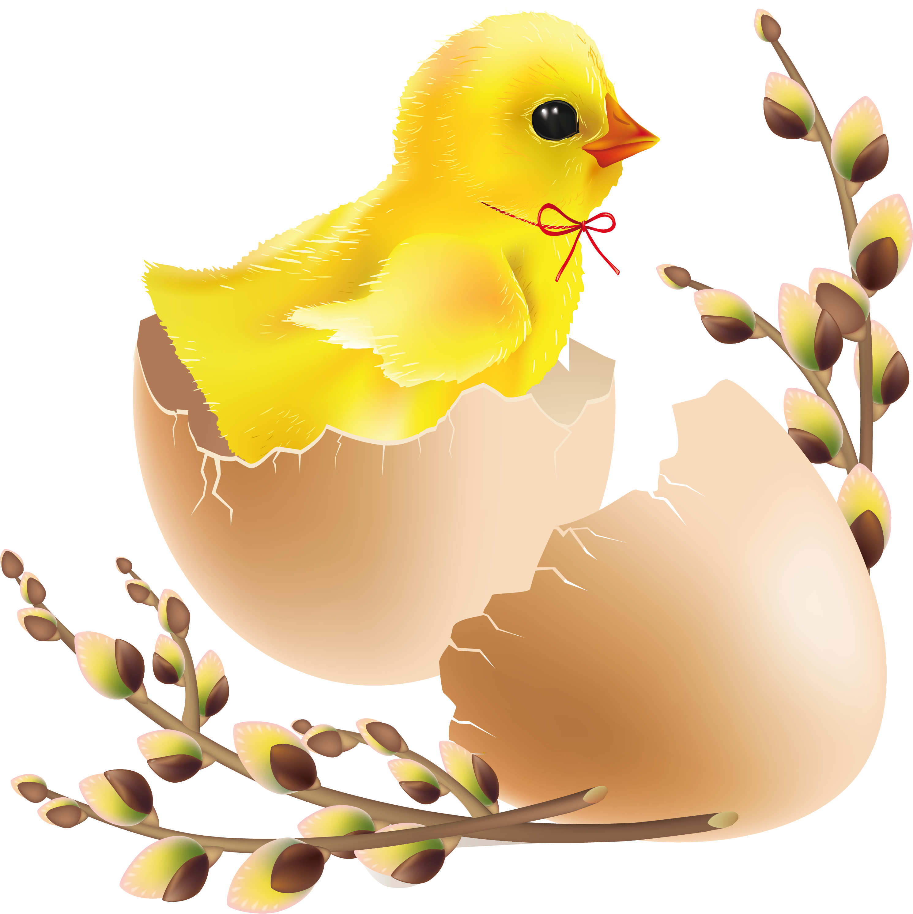 Цыпленок в яйце