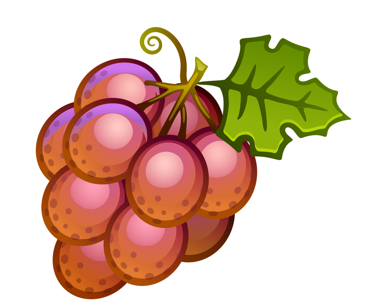 Рисунок виноград