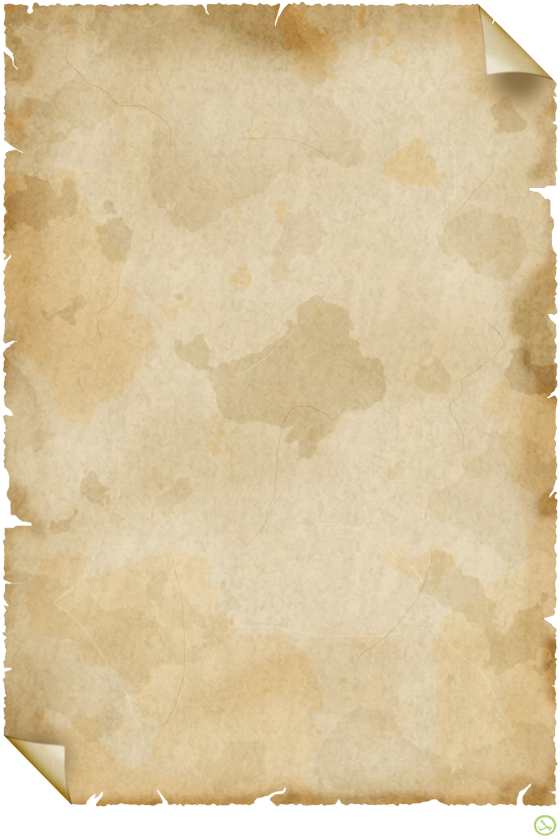 Древний лист бумаги