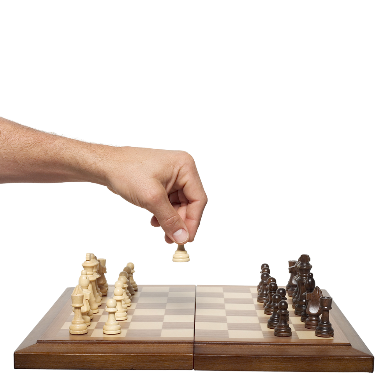 Рука, шахматы, игра