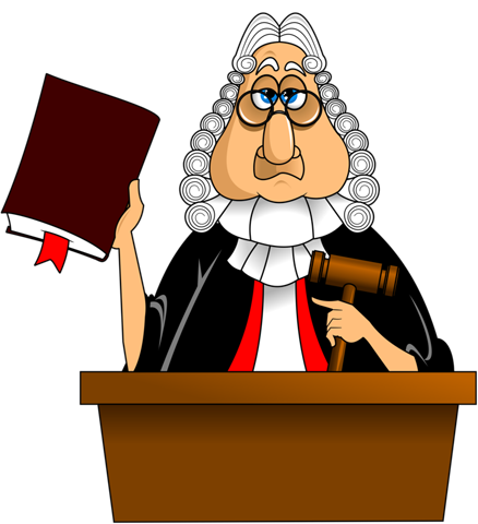Картинка судья