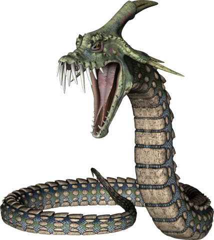 Картинка дракон-змей
