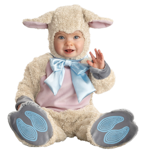 Фото ребенок в костюме овечки