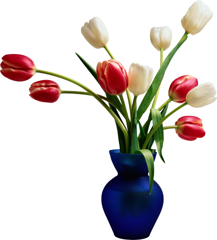Картинка тюльпаны в вазе