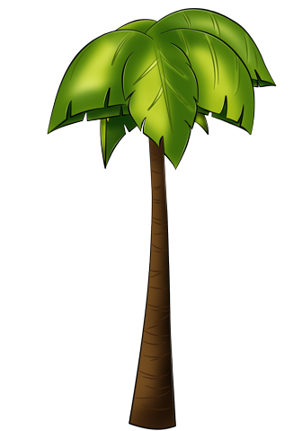 Рисунок пальма