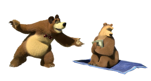 PNG Маша и Медведь