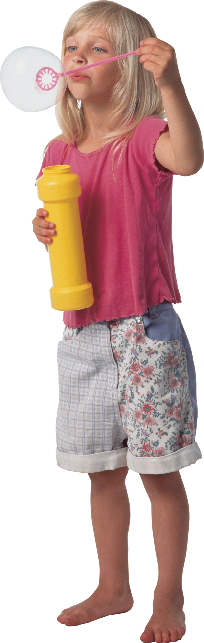 Фото девочка с мыльными шариками