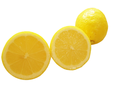 Лимоны в разрезе