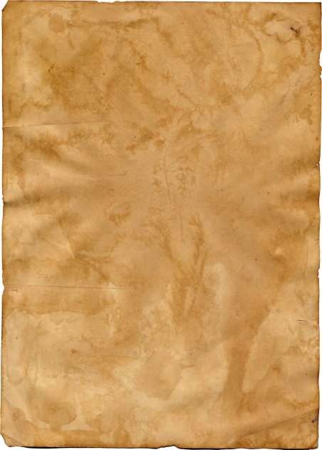 Лист бумаги в виде пергамента
