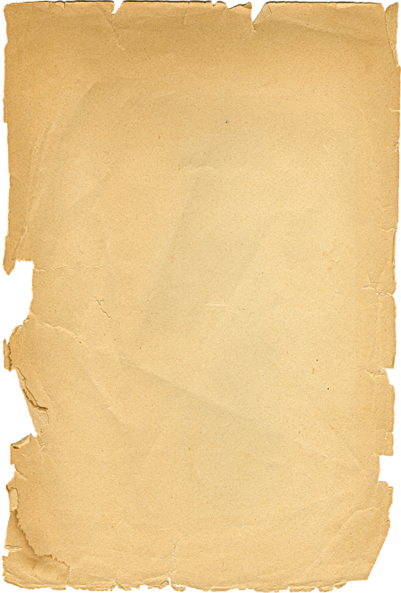 Лист бумаги с порванными краями