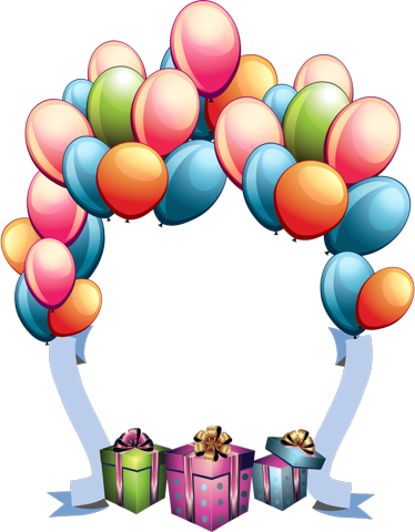 Воздушные шары, подарки, праздник