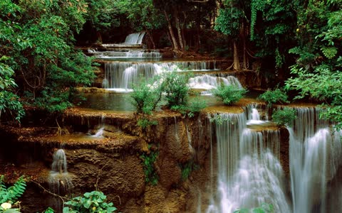 Ступенчатый водопад, Таиланд